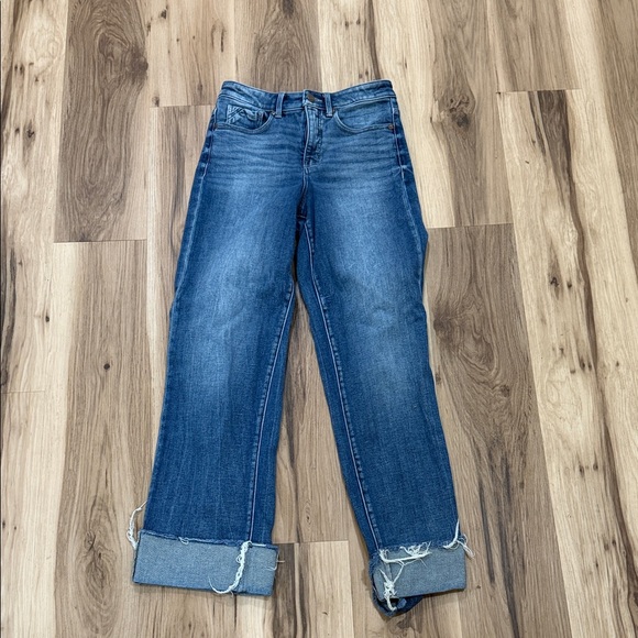 Denim - Buckle Black Jeans